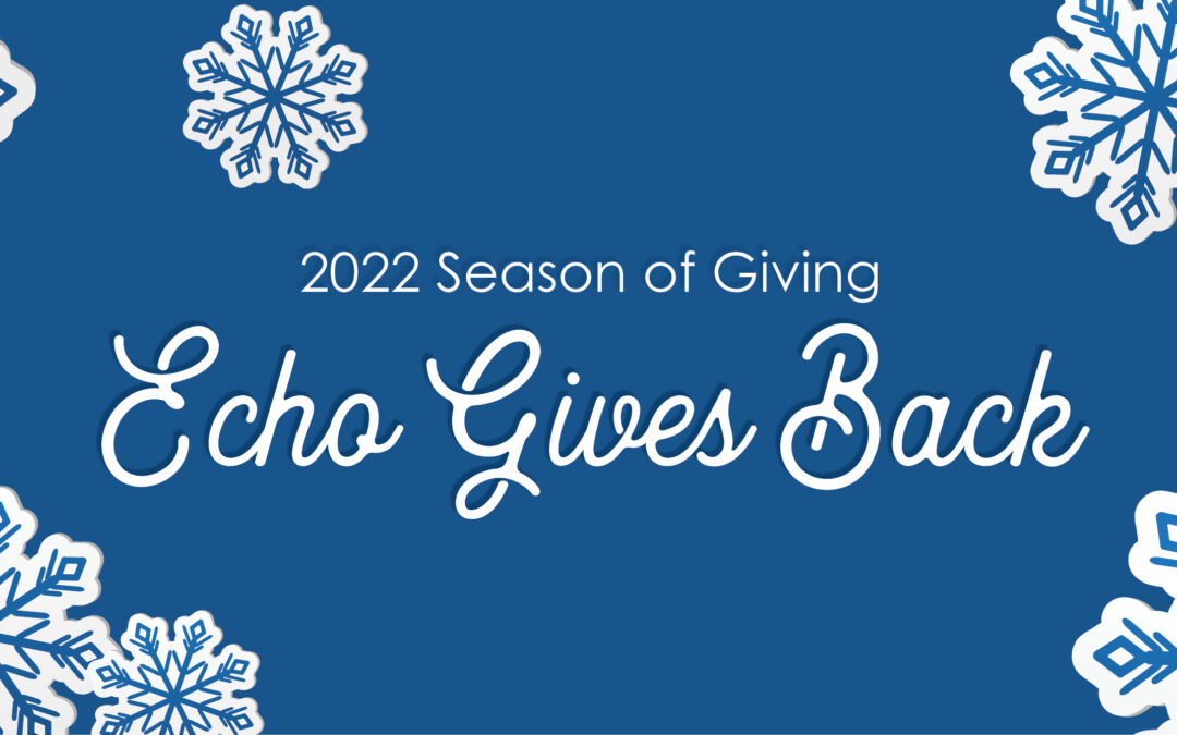 Join us as Echo Gives Back
